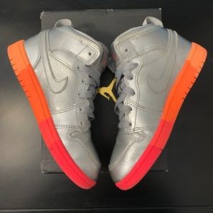 Jordan AJ 1 Mid - Girls’ Preachool